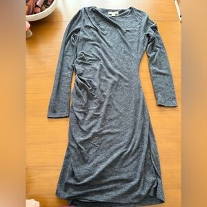 Banana Republic Gray Long Sleeve‎ Dress